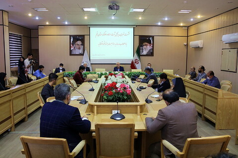 تصاویر/ نشست خبری مدیر کل ثبت اسناد و املاک استان قم