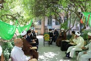 حضور خادمان حرم رضوی در مدرسه منصوریه شیراز به روایت تصویر
