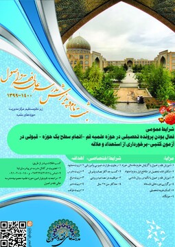 پذیرش و مصاحبه مدرسه عالی فقه و اصول قم