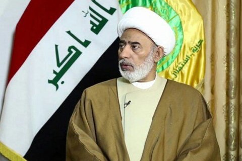 الشيخ حميد معلة الساعدي رئيس المؤتمر العام التأسيسي لتيار الحكمة الوطني العراقي
