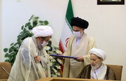 سه عضو سابق شورای عالی حوزه مورد تجلیل قرار گرفتند
