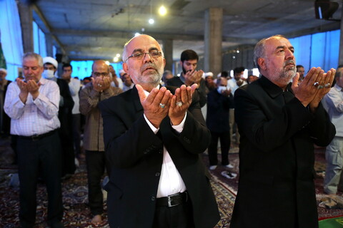 تصاویر/ اولین نماز جمعه پردیسان بعد از تعطیلی مساجد بخاطر ویروس کرونا