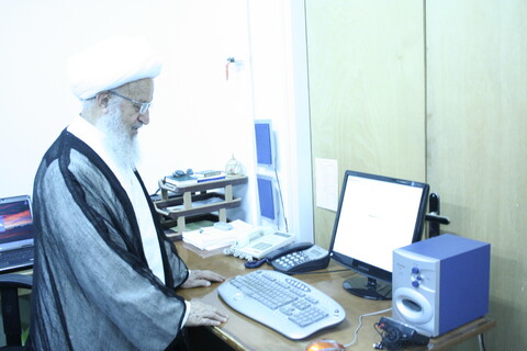 تصاویر آرشیوی/ مراسم رونمایی از سایت جدید دفتر آیت الله العظمی مکارم شیرازی