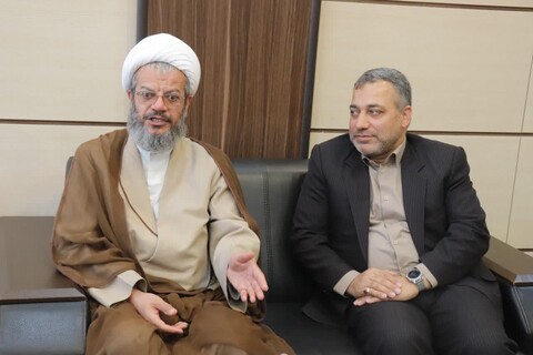 تصاویر/ دیدار مدیر حوزه علمیه سمنان با رئیس دادگستری استان