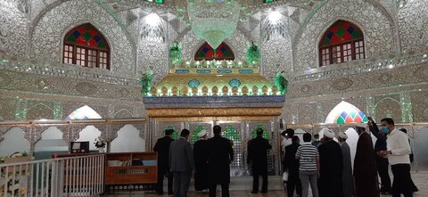 تصاویر/ کاروان زیرسایه خورشید در امامزاده آقاعلی عباس(ع) بادورد