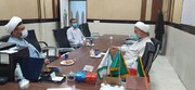 رئیس دارالقرآن خوزستان با مدیر حوزه خواهران دیدار و گفتگو کرد