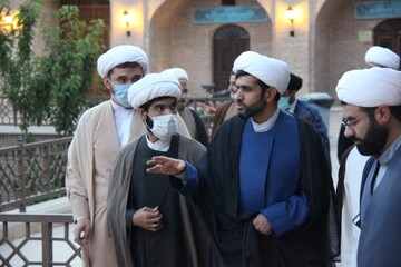 مدیر کل تبلیغات اسلامی قزوین از مدرسه صالحیه بازدید کرد