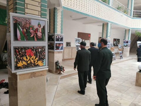 افتتاح نمایشگاه رستاخیز سردار سلیمانی