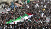 لقاء يمني- فلسطيني یؤکد علی وقوف اليمنيين إلى جانب الفلسطينيين ضد خطة الضم