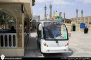 خودروهای زائربر حرم کریمه اهل بیت علیهاالسلام  در نوروز ۱۴۰۰ افزایش یافت/ ارائه خدمات رایگان از صبح تا شب