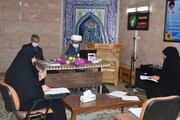 دفاع از پایان نامه سطح سه در مدیریت حوزه علمیه خواهران اصفهان