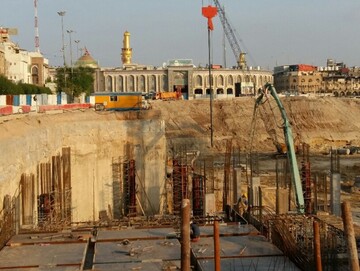 مشارکت بانوان طلبه برازجانی در توسعه صحن عقیله بنی هاشم(ع)