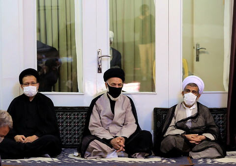 تصاویر/ مراسم سوگواری شهادت امام جواد (ع) در بیوت علما