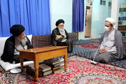 تصاویر/ دیدار سخنگوی کمیسیون آموزش و تحقیقات مجلس شورای اسلامی با حضرت آیت الله علوی گرگانی