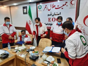 ️رونمایی از تجهیزات جدید مرکز کنترل و هماهنگی عملیات قم