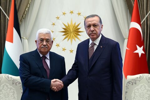Palestinian president welcomes Turkey's reversion of Hagia Sophia into mosque