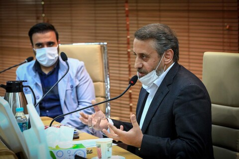 تصاویر/ هم‌اندیشی وزیر بهداشت با وعاظ و مداحان