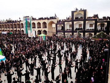عزاداری هیئت‌های مذهبی در فضای باز و حیاط مدارس قم برگزار می‌شود