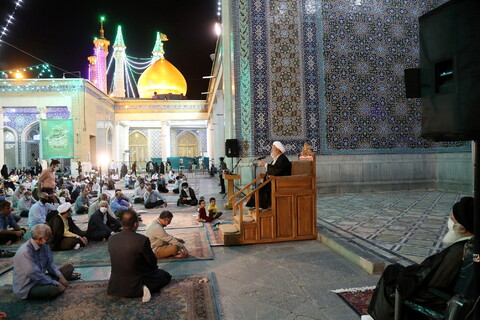 تصاویر/ شب عید غدیر مسجد اعظم