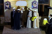 مراسم عمامه گذاری طلاب مدرسه علمیّه آیت الله بهجت در روز عید غدیر
