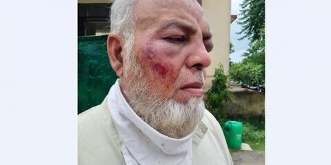 ضرب و شتم وحشیانه پیرمرد مسلمان در راجستان به خاطر شعار ندادن