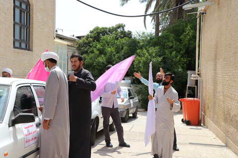 تصاویر| فعالیت های مبلغین قرارگاه عمار در عید غدیر