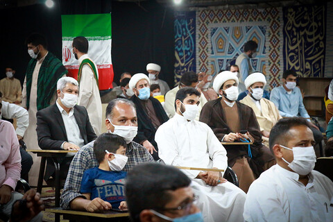 تصاویر/ آیین عمامه‌گذاری طلاب مدرسه علمیه الغدیر اهواز