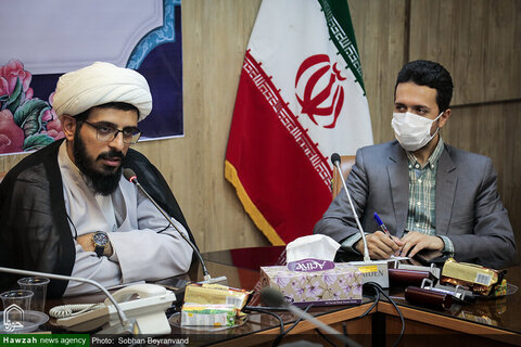 بالصور/ اجتماع مسؤولي لجنة الأمر بالمعروف والنهي عن المنكر في طهران مع الإعلاميين