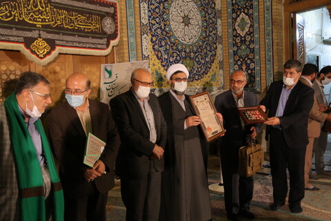 نشست جامعه ستایشگران استان قم در مسجد مقدس جمکران