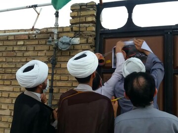 اجرای پویش «این خانه، عزادار حسین است» در دهلران