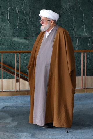 بالصور/ الفقيد آية الله التسخيري مع قائد الثورة الإسلامية