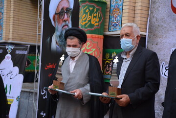 تصاویر / همایش "الی الحبیب" تجلیل از پیرغلامان اباعبدالله الحسین(ع) در حوزه علمیه مرند