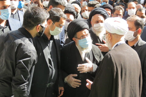 تصاویر/ تشییع پیکر مرحوم آیت الله سید عبدالجواد علم‌الهدی در تهران