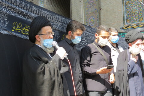 تصاویر/ تشییع پیکر مرحوم آیت الله سید عبدالجواد علم‌الهدی در تهران