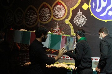 هیئت رزمندگان ثارالله همدان یک مهمان ویژه داشت/ بازگشت شهید نهاوندی پس از ۳۴ سال