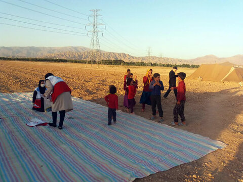 تصاویر| اردوی جهادی طلاب اسفراینی در مناطق عشایری
