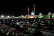مراسم روزهای پایانی دهه اول محرم در مسجد مقدس جمکران