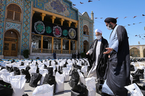 تصاویر/ رزمایش کمک مؤمنانه «شمیم حسینی» در قزوین