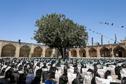 تصاویر/ رزمایش کمک مؤمنانه «شمیم حسینی» در قزوین