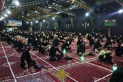 تصاویر/ مراسم عزاداری در حسینیه ثارالله همدان