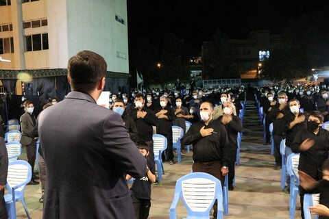 تصاویر/ عزاداری هیئت مسجد جنرال در مدرسه الزهرا ارومیه