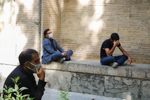 مراسم سوگواری ابا عبد الله الحسین(ع)در گذر فرهنگی چهارباغ اصفهان