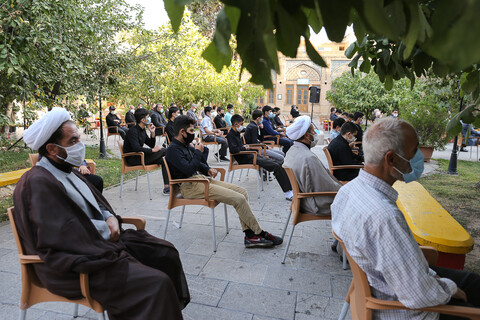 تصاویر/ مراسم عزاداری روز هفتم محرم در مدرسه شیخ الاسلام