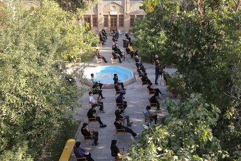 تصاویر/  مراسم عزاداری روز هفتم محرم در مدرسه شیخ الاسلام