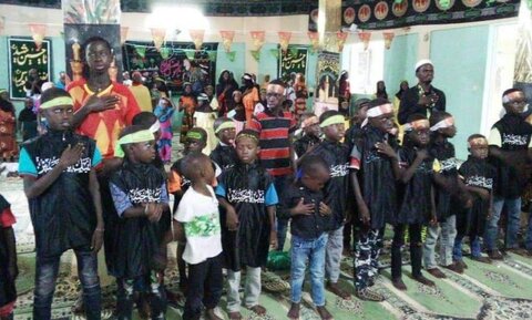 عزاداری هفتمین شب محرم در کشور سنگال برگزار شد