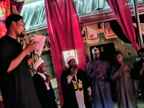 هشتمین شب از دهه اول ماه محرم در پایتخت نیجریه