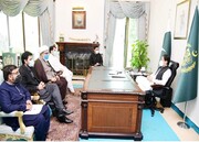 علامہ ناصر عباس کی وفد کے ہمراہ وزیراعظم عمران خان سے ملاقات، باہمی امور پر بات چیت