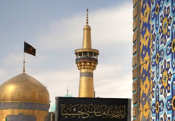 حرم رضوی یکپارچه عزادار تاسوعای حسینی شد