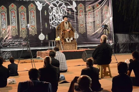 تصاویر/ مراسم عزاداری مسجد امام صادق (ع) ارومیه