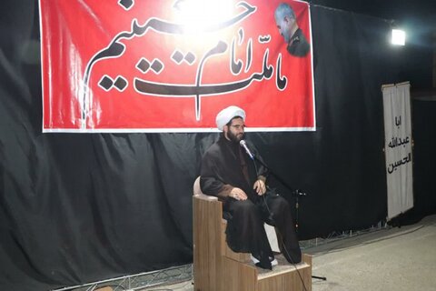تصاویر/ نشست بصیرتی عاشورا در مدرسه علمیه قروه با حضور امام جمعه شهرستان